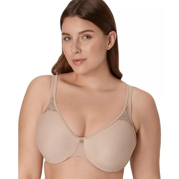 Bali Women's Size 38DDD Toffee Brown Full Figure Minimizer Underwire Bra 3385 - Picture 1 of 6